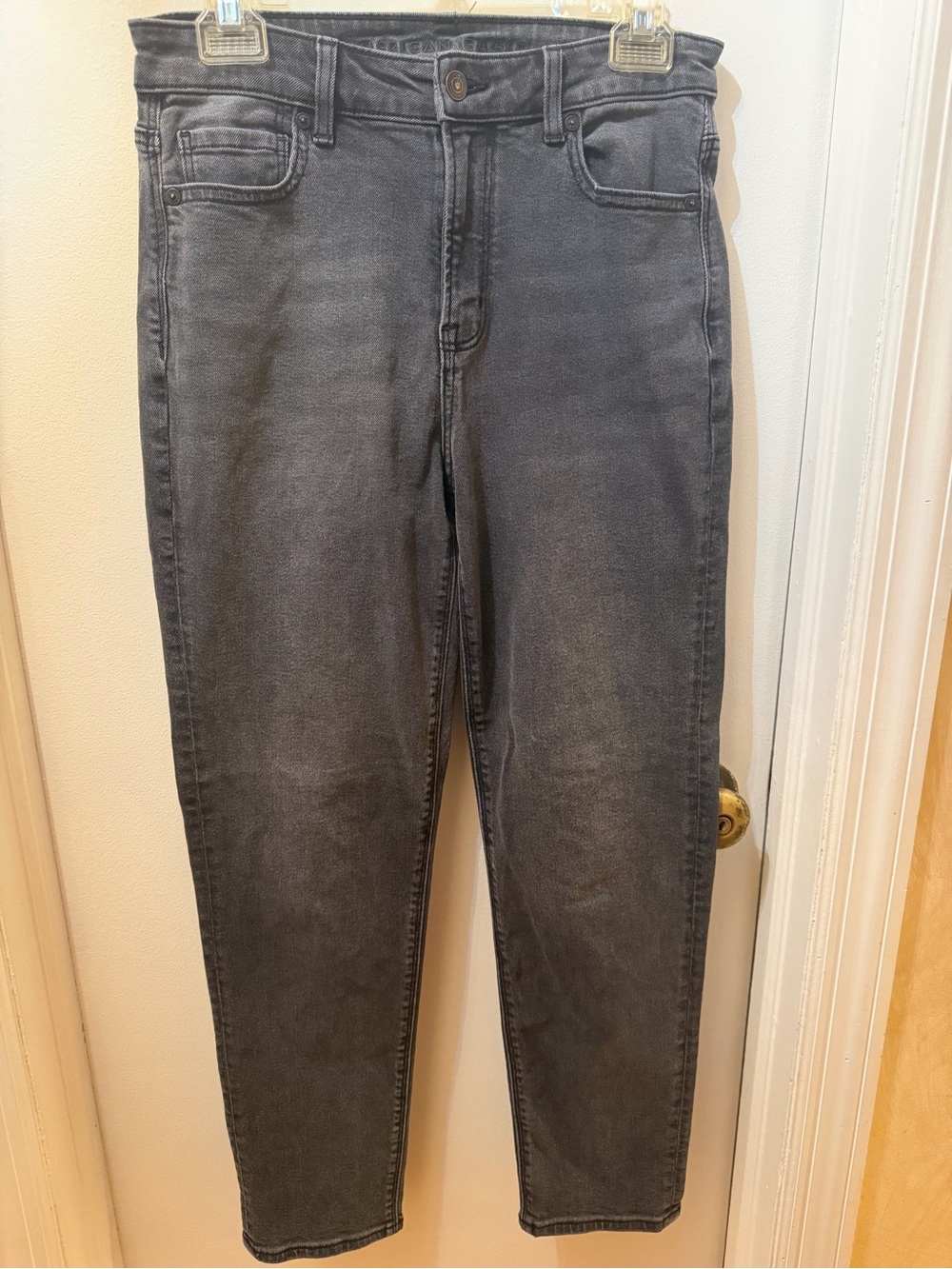 American Eagle Outfitters Women's Skinny Jeans - Washed Black